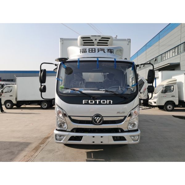 158HP 4L Engine Refrigerator Trucks Ice Cream Freezer Box Truck