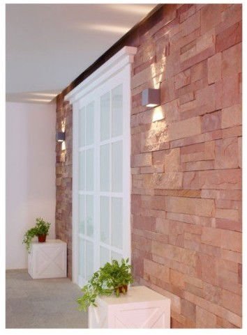 Square Pure Aluminium Outdoor LED Wall Lights COB 6W LED Outdoor Wall Lamp IP54