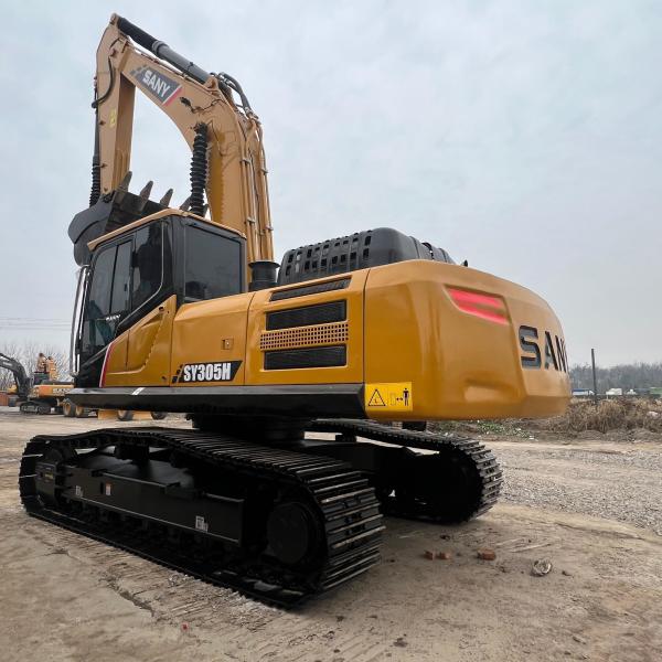 Heavy Duty Sany Sy305 Second Hand Diggers Mining Excavator Hydraulic Machine