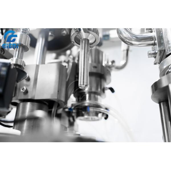 40ppm 250ml Lipgloss Tube Filling Sealing Machine Servo Driven