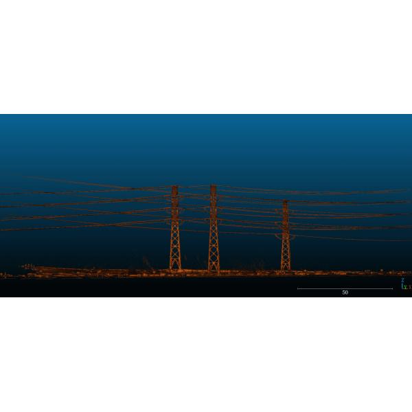 1550nm 1400m Range Terrestrial Laser Scanner For Comprehensive Mapping