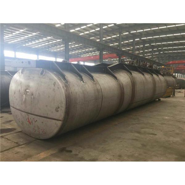 3 Axles 42000 Litres Fuel Tanks Semi Trucks 4 Compartments Optional Condition