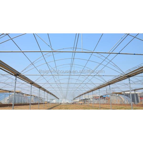 Large Greenhouse Rain Gutter with Lock Channel Stable Structure and Easily Assembled