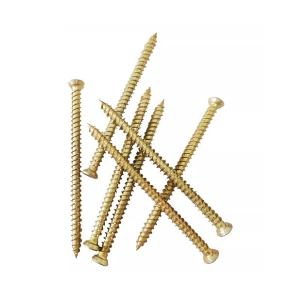 100% Inspection Black Wood Screw Tornillos Para Madera DIN 7982 with Metric Measurement