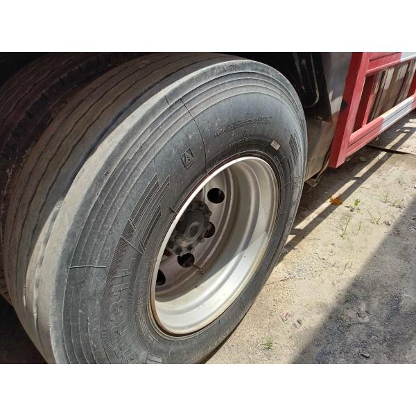 2nd Hand Lorry 12 Meters Long Diesel Engine 8×4 Drive Mode Left Hand Drive 2020 Year Foton Fence Truck