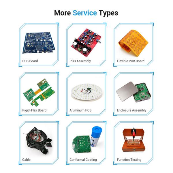 SMT Electronic PCBA Manufacturing 2 To 18 Layers
