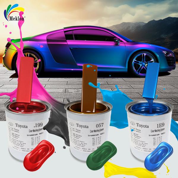 Meklon Toyota 1E9 Auto Paint Advanced Technology And Exquisite Craftsmanship