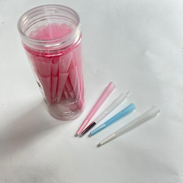 Slim Flavored UV printing Pre Rolled Cones Wrapping With Uniform Burning Speed