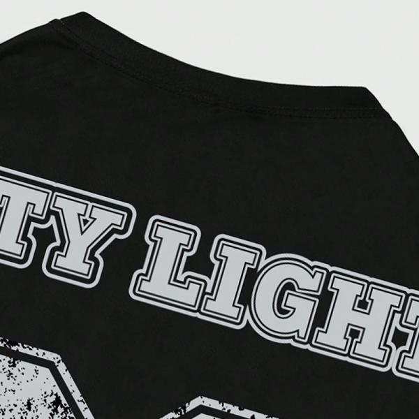 Custom Long Sleeve Double Layer t Shirt Screen Print Jersey Summer Short Set Stripe Mesh Jersey Boxy Crop Tshirt and Shorts Set