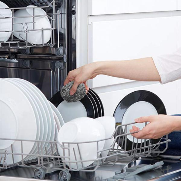 5-6.5cm Kitchen Steel Wool Dish Washing Wire Ss410 Stainless Steel Wire Scourer