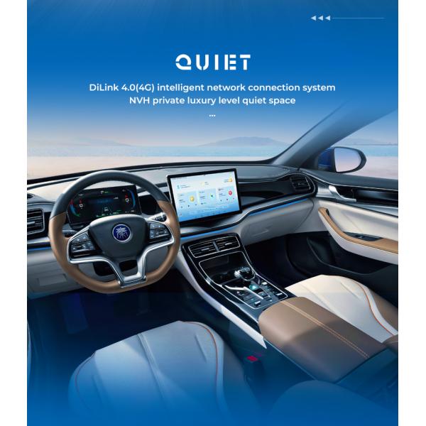 1.5L High Efficiency Engine BYD EV Car Long Mileage BYD Qin Plus DMI