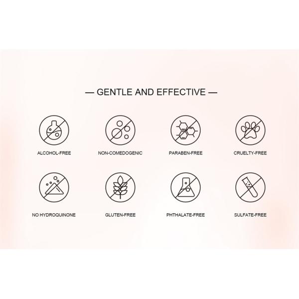 5 In 1 Skin Care Serum Dark Spot Whitening Serum Vitamin C Facial Serum