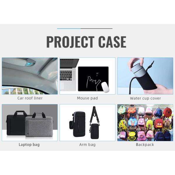 100% Polyester Fabric for Lightweight Shoes Bags and Sporting Goods Directly Supplied