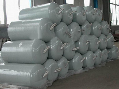 400mm Dia 800mm Long Foam Filled Marine Fenders Good Resilience