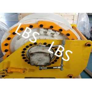Quality Wire Rope Hydraulic Towing Marine Winch With LBS Groove Drum wholesale