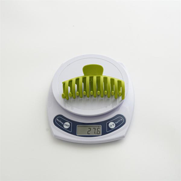 Summer mint green flower heart resin grasping hair clipper accessories cross hollow hair clip hair long shark clip