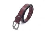 1 1/8" (23 Mm) Vintage Cowhide Metal Circle Studded Leather Belt For Women