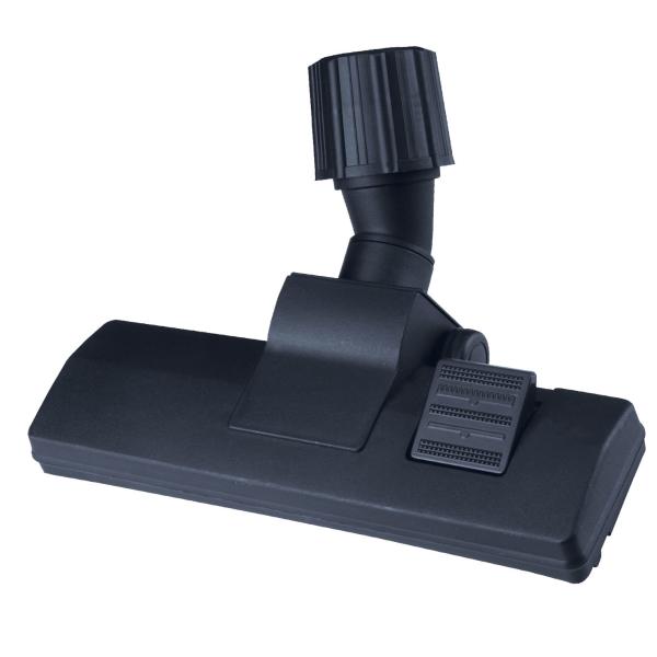 vacuum cleaner brush with universal contact and metal plate