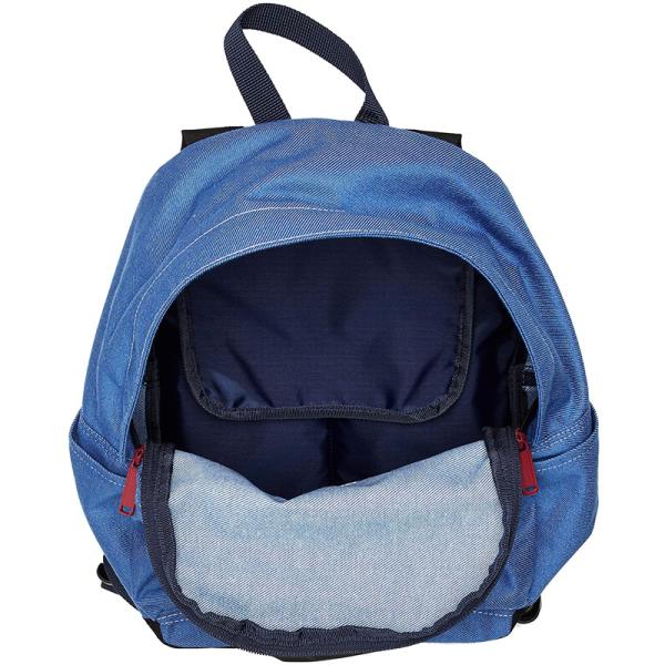 RPET Eco Friendly Kids Backpack Denim Practical 20-35 Litre Zipper Hasp