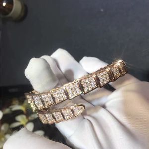 Luxury Jewelry Serpenti Bracelet BR856126 With Rubellite Head , Diamond Bangle