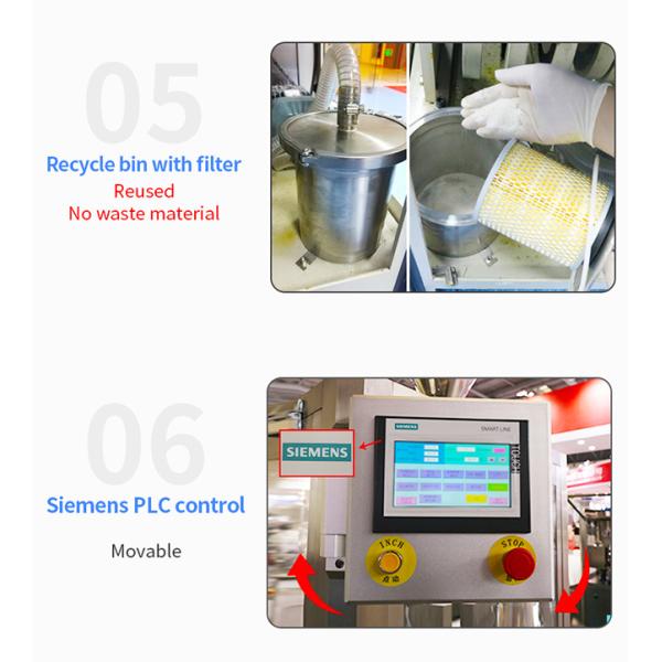 NJP 400C Fully Automatic Small Capsule Filler Capsule Filling Machine For Powder