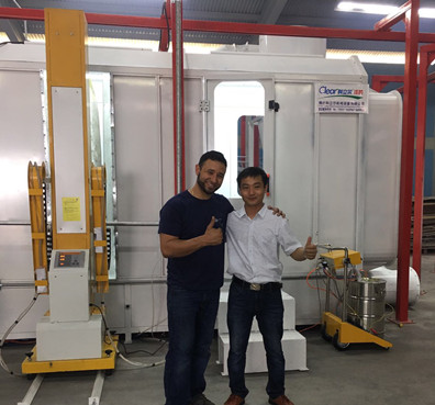 PLC Automated Powder Coating Line ABD