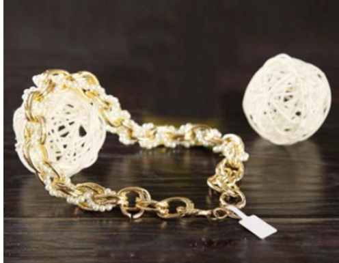 White Inventory Management UHF RFID Label Tags RFID Jewelry Label