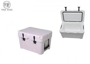 Quality 25L Mini Heavy Duty Roto Molded Cooler Box , 7 Day Coolers Camping Ice Cooler Box wholesale