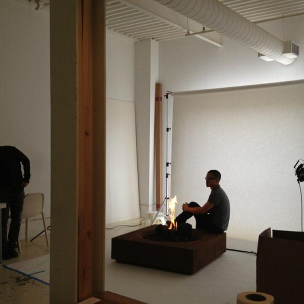 Outdoor Patio Heater Fireplace Corten Steel Fire Pit Wood Burning 60-150cm