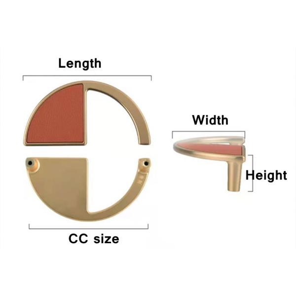 2pcs free shipping Sweden Style Furniture Handle Kitchen CLeather Pulls cupboard brown leather handle