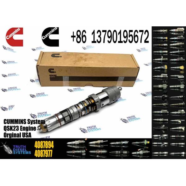 Construction Machinery PartsFuel Injector for QSK23 Diesel 4928346 4928349 4010025 4087894 4928348 for CUMMINS Diesel Engine