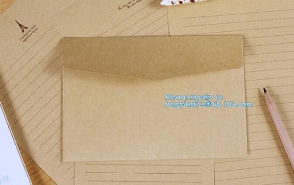 Hotsale security tinted window business envelope,DL Self-seal White Paper Envelope 11*22cm 80gsm,Kraft A4 Paper Envelope