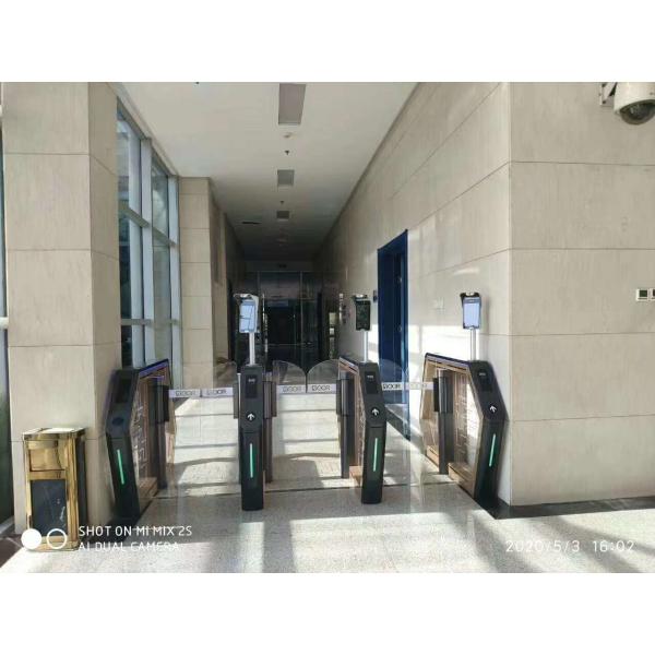Dry Contact Signal High End Access Control Turnstile With Servo Motor 8million Times MBCF