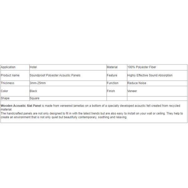 9mm/12mm Sound Absorption Acoustic Panel Custom Akupanel Smoked Oak Acustic Wall Panel