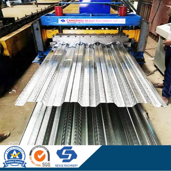 Decking Sheet Roll Forming Machine Metal Floor Deck Making Machine