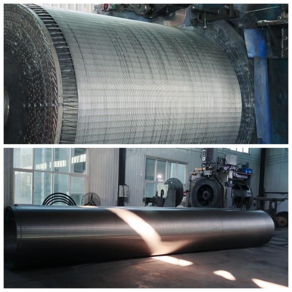 3-12mm Wedge Wire Screen Pipe With Thread For Filter Wedge