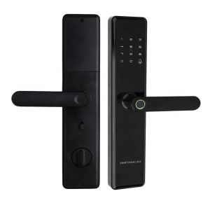 Fingerprint Touch Smart Door Lock Tuya App Control Unique Chip Encryption