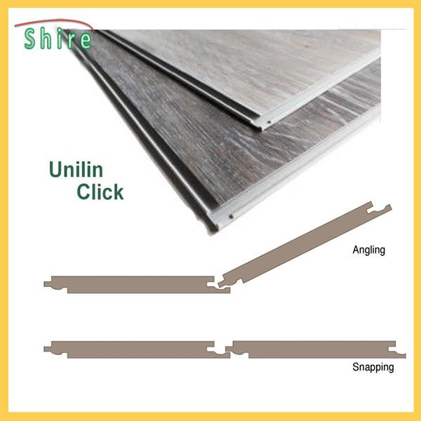 100% No Radiation Rigid SPC Vinyl Plank Flooring 0.3 / 0.5mm Wear Layer