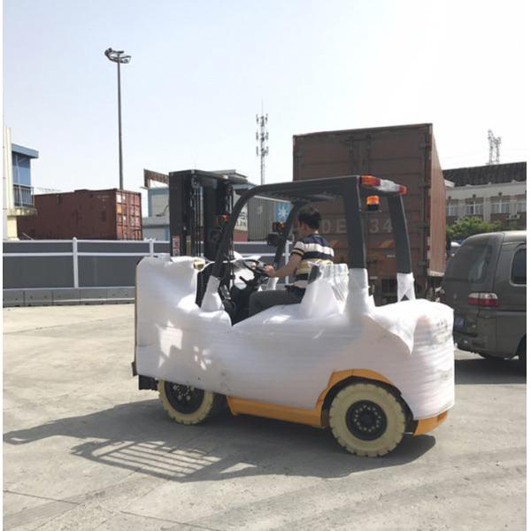 Large Battery Forklift Truck 3000kg , Double Controller Fork Lift Trucks