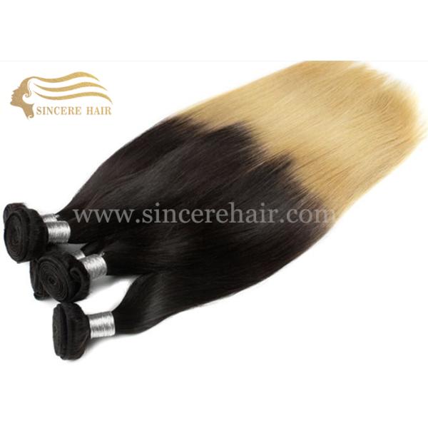 50 CM Ombre Hair Extensions for sale - 20" Straight Wave Blonde Ombre Hair Weft Extensions for Sale 55 CM Body Wave Ombre Hair Extensions Machine Weft for sale - 22" Body Wave Ombre Hair Weft Extension for Sale