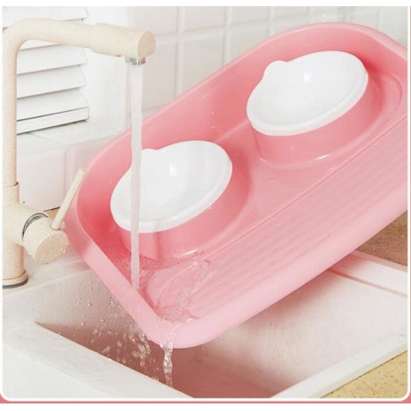 dog bowl plastic feeder pet cat food collapsible dog bowl silicone foldable dog food bowl portable travel pet water bowl