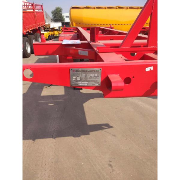 40ft skeleton semi trailer /3 axle flatbed trailer/ lowbed trailer/semi trailer