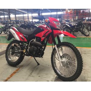 Quality 250cc Wind Cooling 1370mm Wheelbase Dirt Bike Motorcycle wholesale