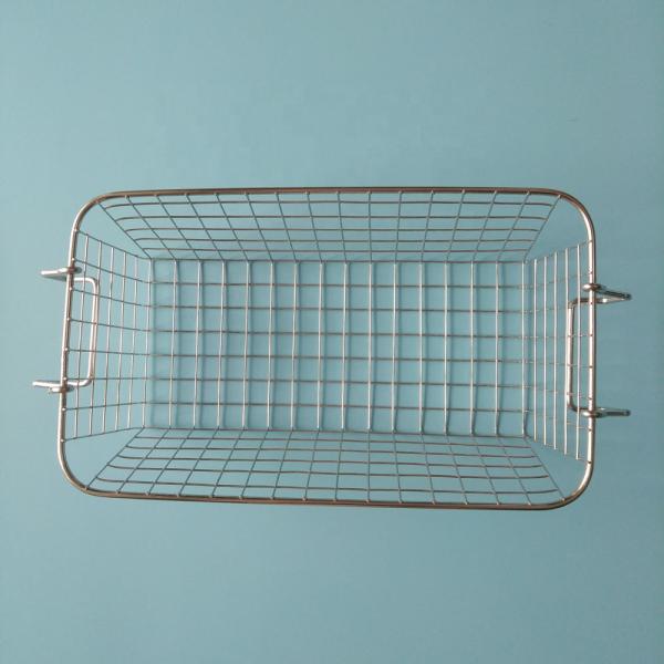 Heat Resistant Metal Wire Mesh Basket For Household / Store / Supermarket