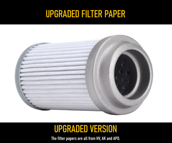 Glass Fiber Excavator Hydraulic Pilot Filter DOOSAN PILOT DX380 DX420