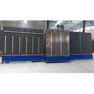 Quality Vertical Low - E Automatic Glass Washer Machine With Plc Control System wholesale