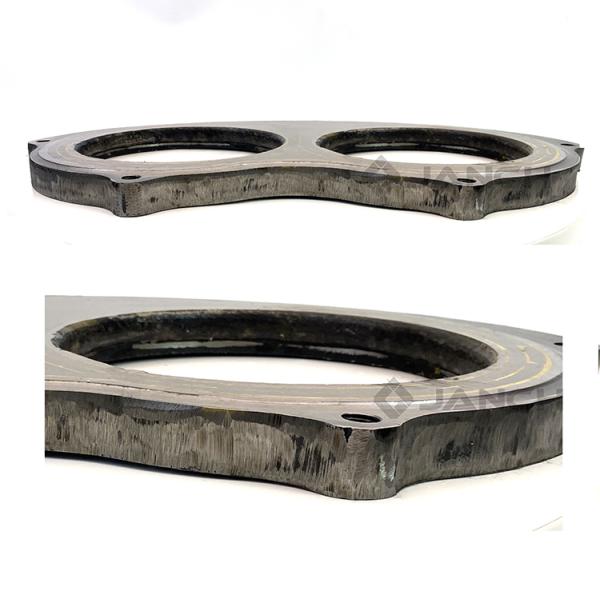 SANY DN200 DN230 Concrete Pump Wear Plate Tungsten Carbide 15mm