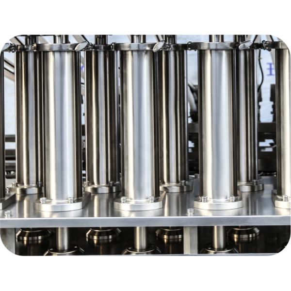16 Filling Heads Pesticide Piston Liquid Filling Machine 6000 BPH 50ML-1000ML