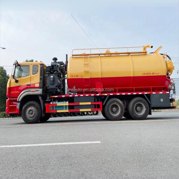 SINOTRUCK HOWO 22000 Liters Sewage Suction Truck With Best Price Vacuum Tanker Sludge Truck