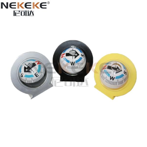 Digital Boat Dash Compass With Suction Cup , High Precision Car Mounted Compass